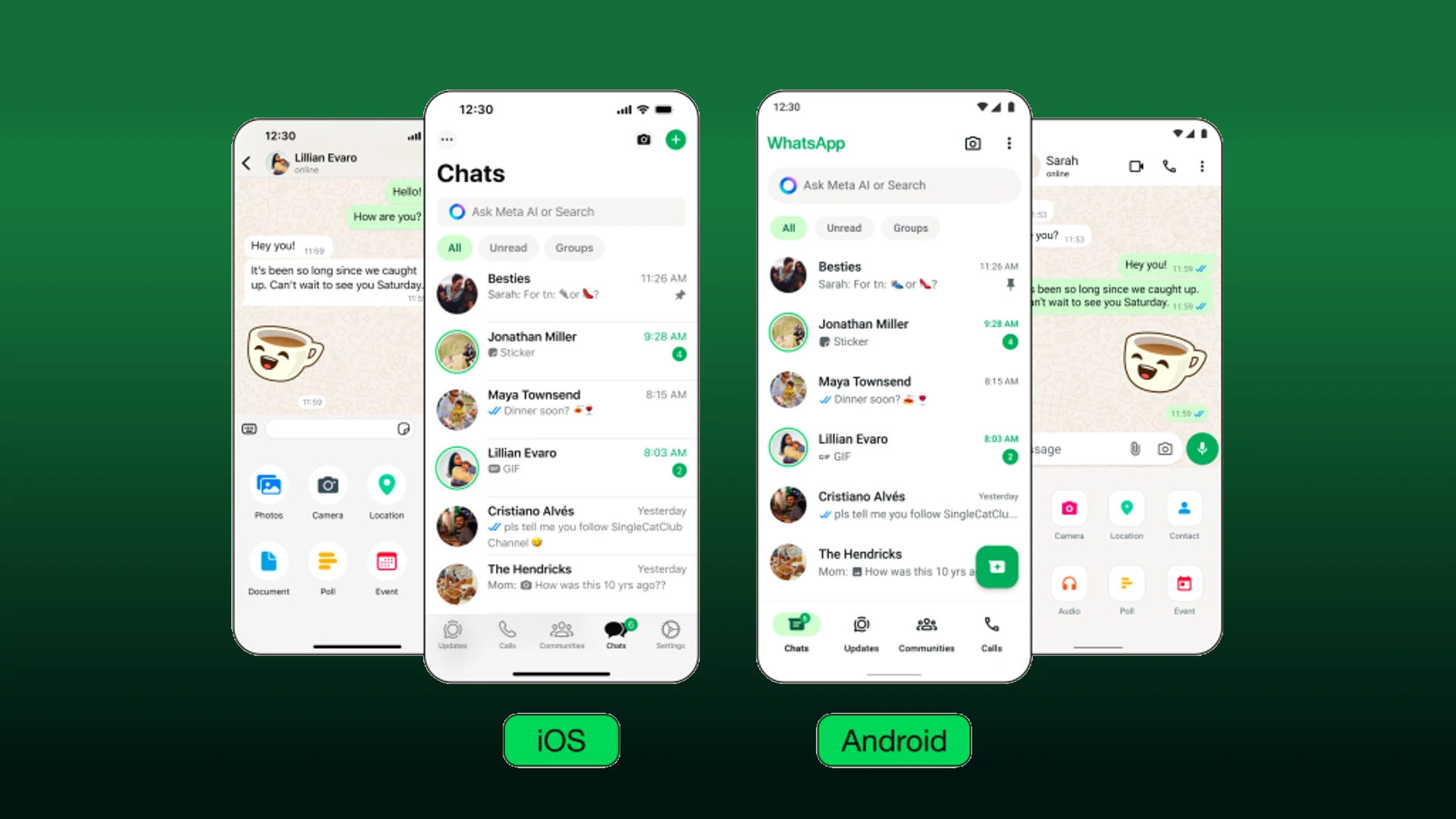WhatsApp atualiza interface no Android e iPhone: Descubra as novidades