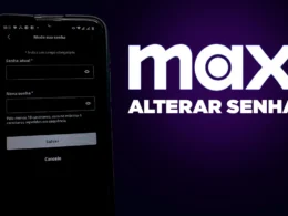 Como alterar SENHA do app max