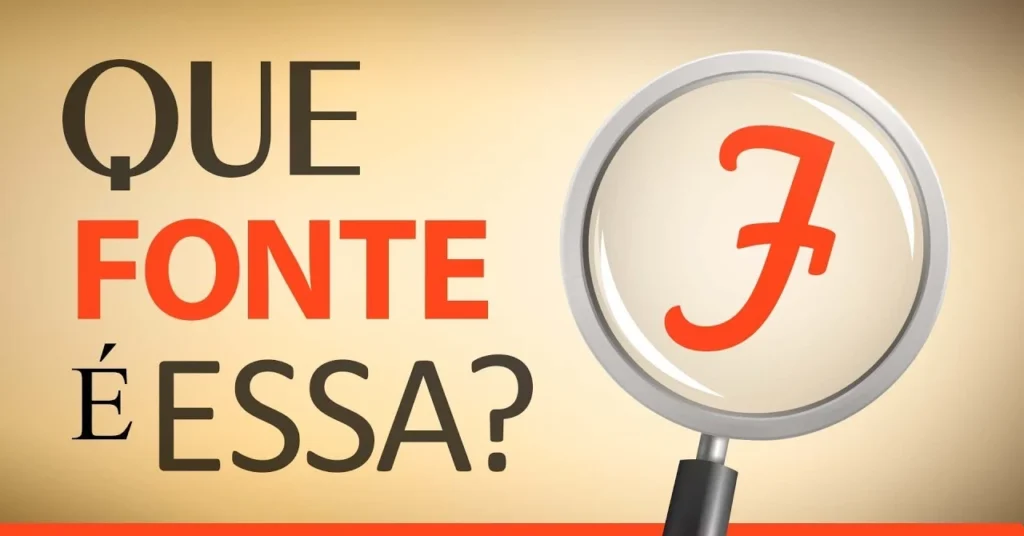 Que fonte é essa?
