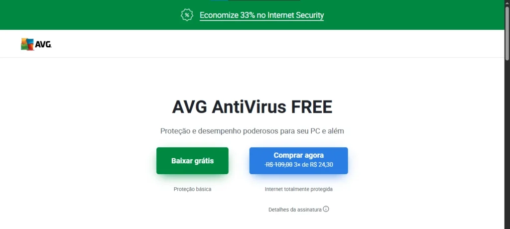 Como instalar o AVG Antivírus