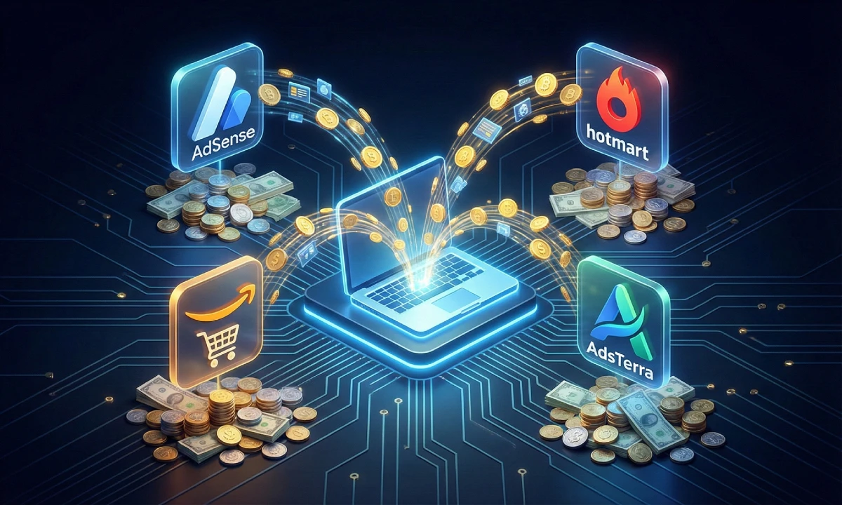 Monetização: Formas de Ganhar Dinheiro com Sites