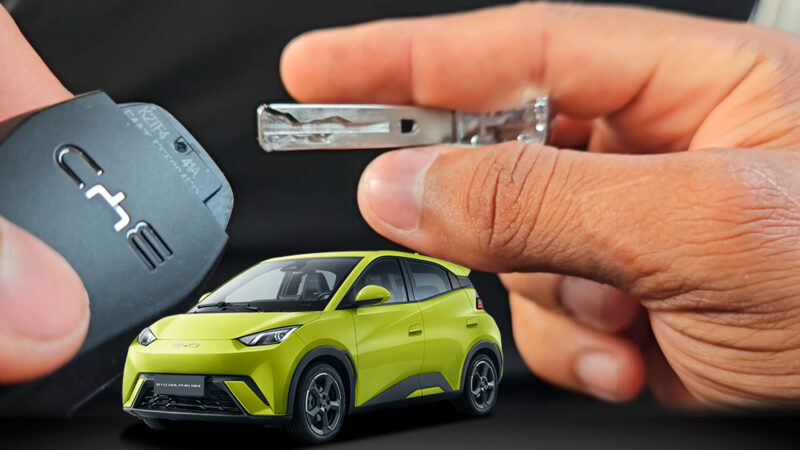 O BYD tem chave física? Descubra onde fica e como abrir