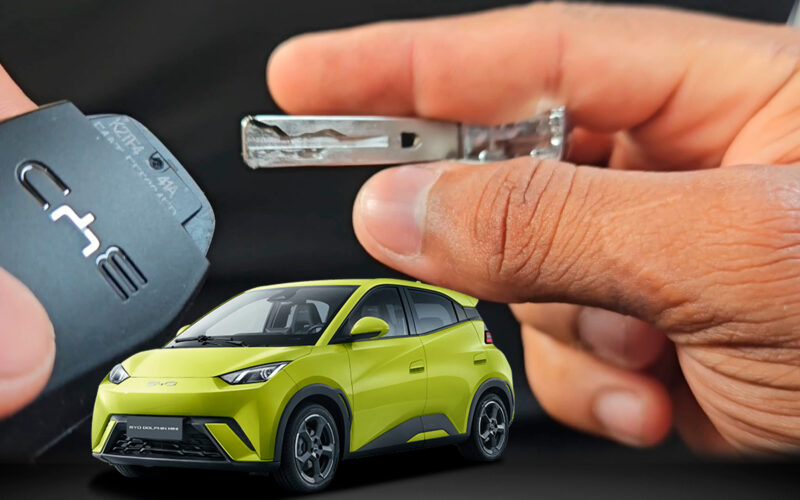 O BYD tem chave física? Descubra onde fica e como abrir