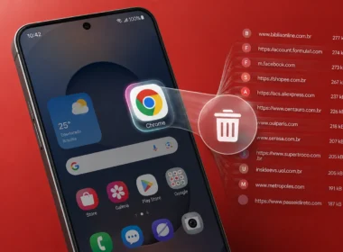 Como limpar os sites salvos no Chrome do celular Samsung? Confira